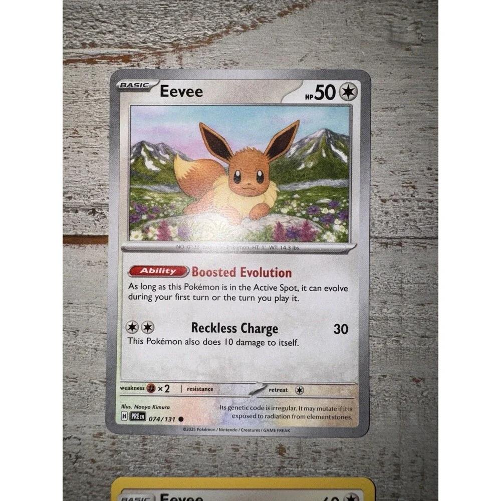 Pokémon Eevee 6 Card Lot Hidden Fates Reverse Holo Evolving Skies Prismatic